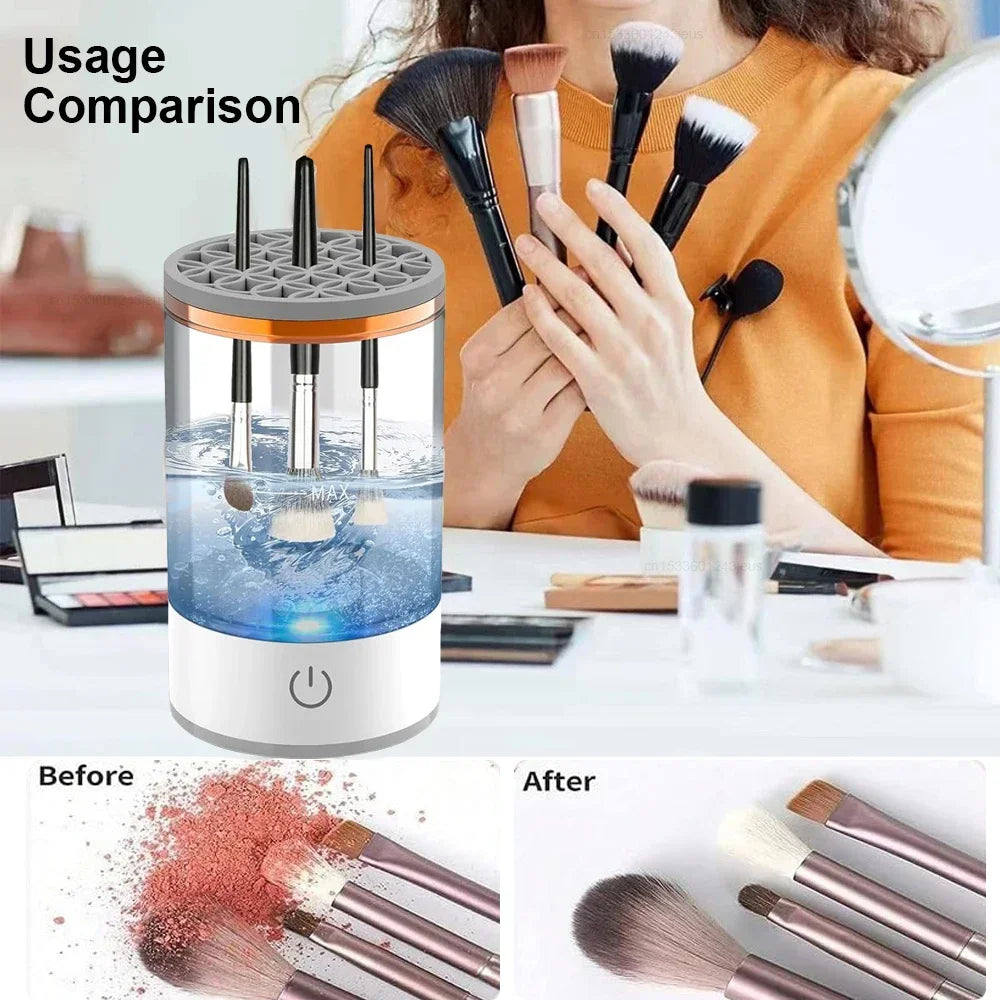 ✨ The Magic Brush Cleaner – Effortless, Deep Clean for Flawless Beauty! 🖌️💖